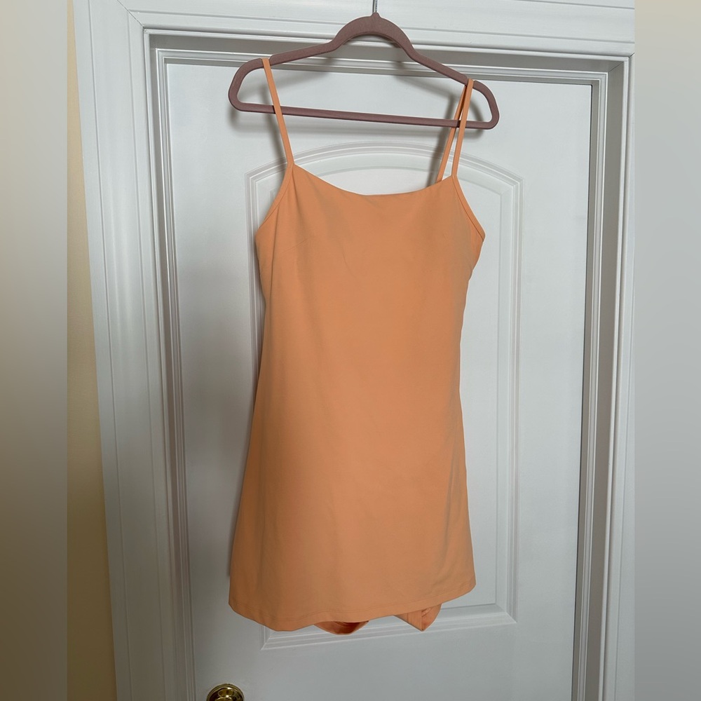 lululemon athletica Orange Camisole Dress